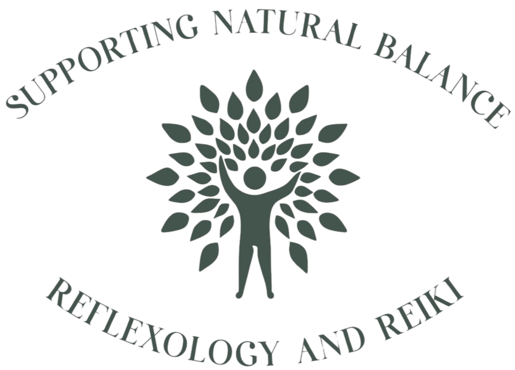 Reflexology and Reiki supporting natural balance logo